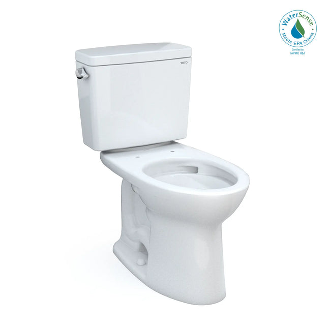 Toto Drake Two-piece Toilet, 1.28 GPF, Elongated Universal Height 10" Rough-In - Plumbing Market