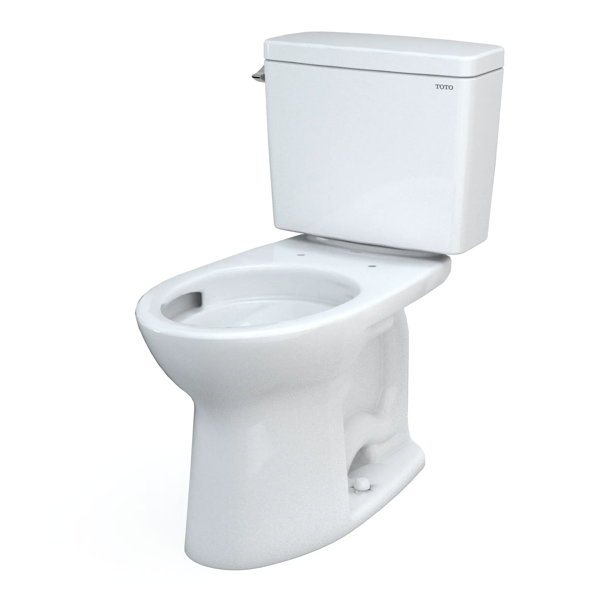 Toto Drake Two-piece Toilet, 1.28 GPF, Elongated Universal Height 10" Rough-In - Plumbing Market