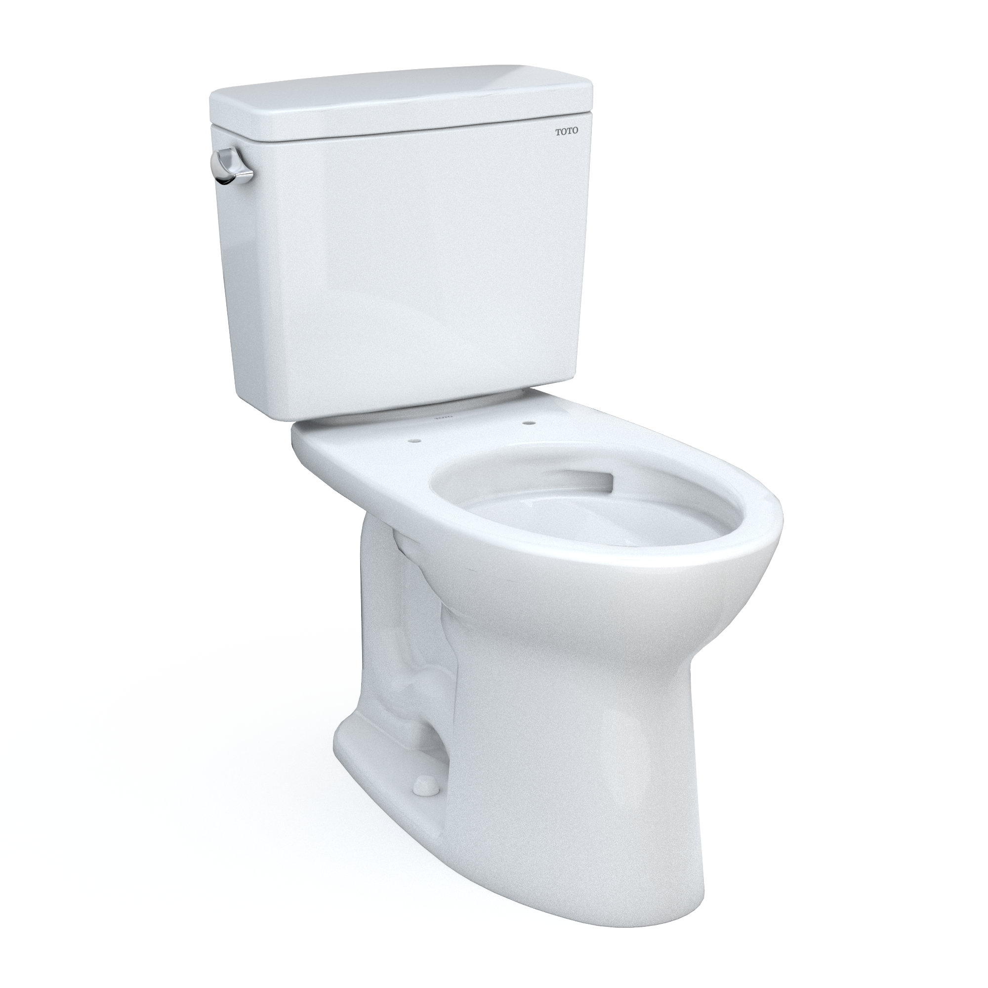 Toto Drake Two-piece Toilet, 1.6 GPF, Elongated Bowl Universal Height 10" Rough-In - Plumbing Market
