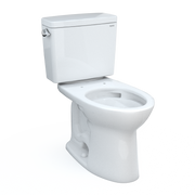 Toto Drake Two-piece Toilet, 1.6 GPF, Elongated Bowl - Universal Height Less Seat - Plumbing Market