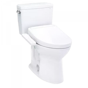 Toto Drake WASHLET S2 Two-Piece Elongated Standard Height Toilet 1.28 GPF - Plumbing Market