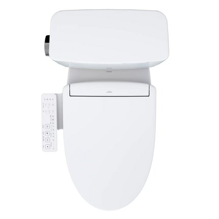 Toto Drake WASHLET S2 Two-Piece Toilet Elongated Standard Height 1.6 GPF - Plumbing Market