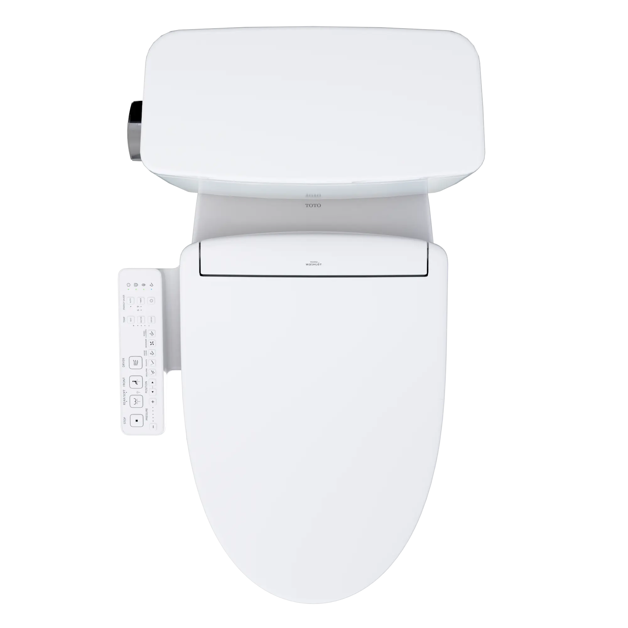 Toto Drake WASHLET S2 Two-Piece Toilet Elongated Standard Height 1.6 GPF - Plumbing Market
