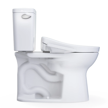 Toto Drake WASHLET S2 Two-Piece Toilet Elongated Standard Height 1.6 GPF - Plumbing Market