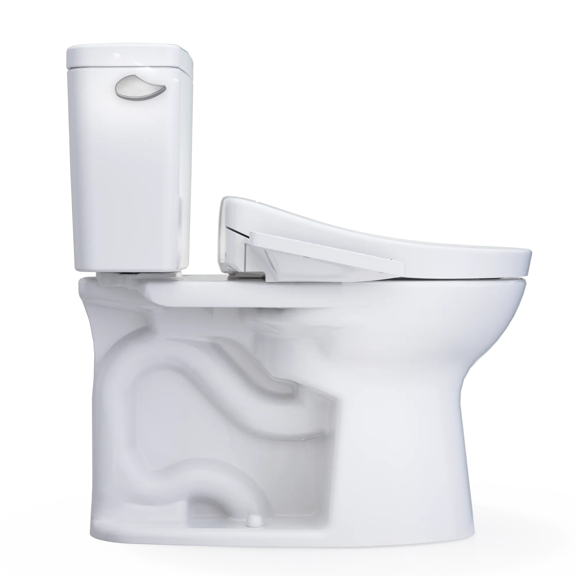 Toto Drake WASHLET S2 Two-Piece Toilet Elongated Standard Height 1.6 GPF - Plumbing Market