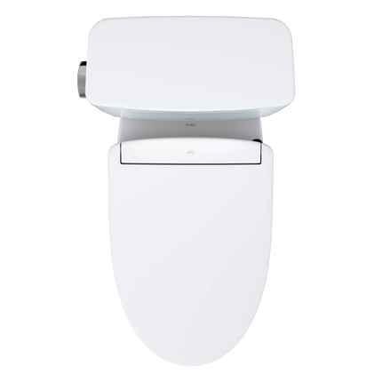 Toto Drake WASHLET S5 Two-Piece Toilet Elongated Standard Height 1.28 GPF - Plumbing Market