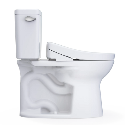 Toto Drake WASHLET S5 Two-Piece Toilet Elongated Standard Height 1.28 GPF - Plumbing Market