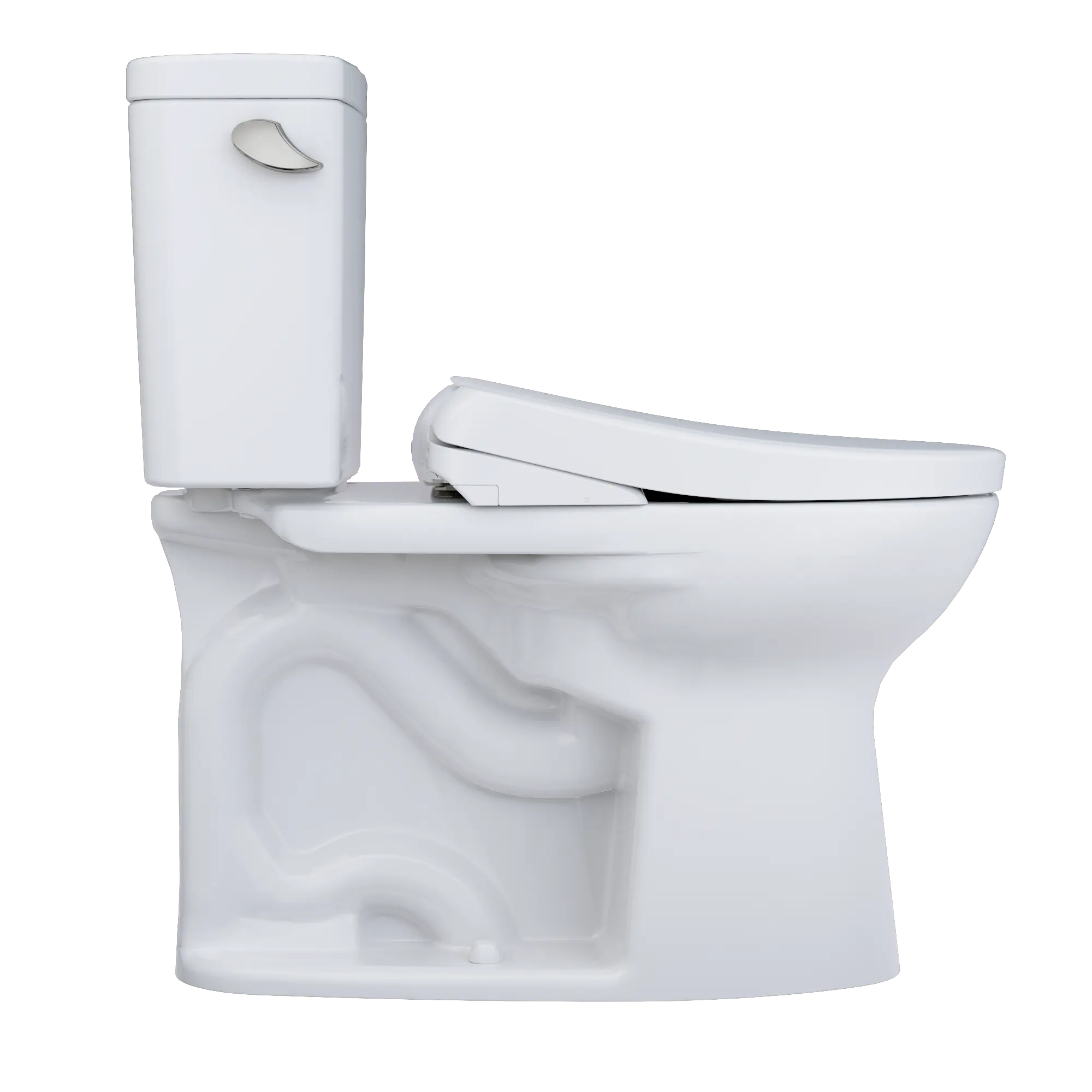 Toto Drake WASHLET+ S7A Two-Piece Toilet Standard Height 1.6 GPF - Plumbing Market