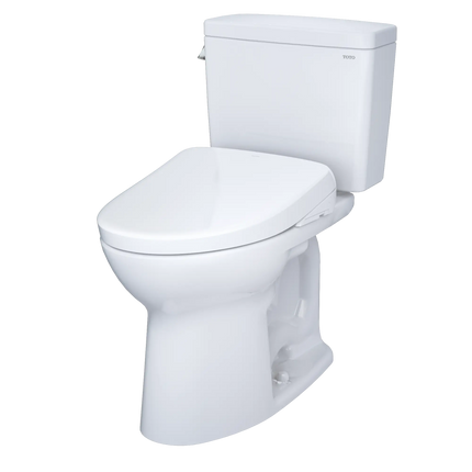 Toto Drake WASHLET+ S7A Two-Piece Toilet Standard Height 1.6 GPF - Plumbing Market
