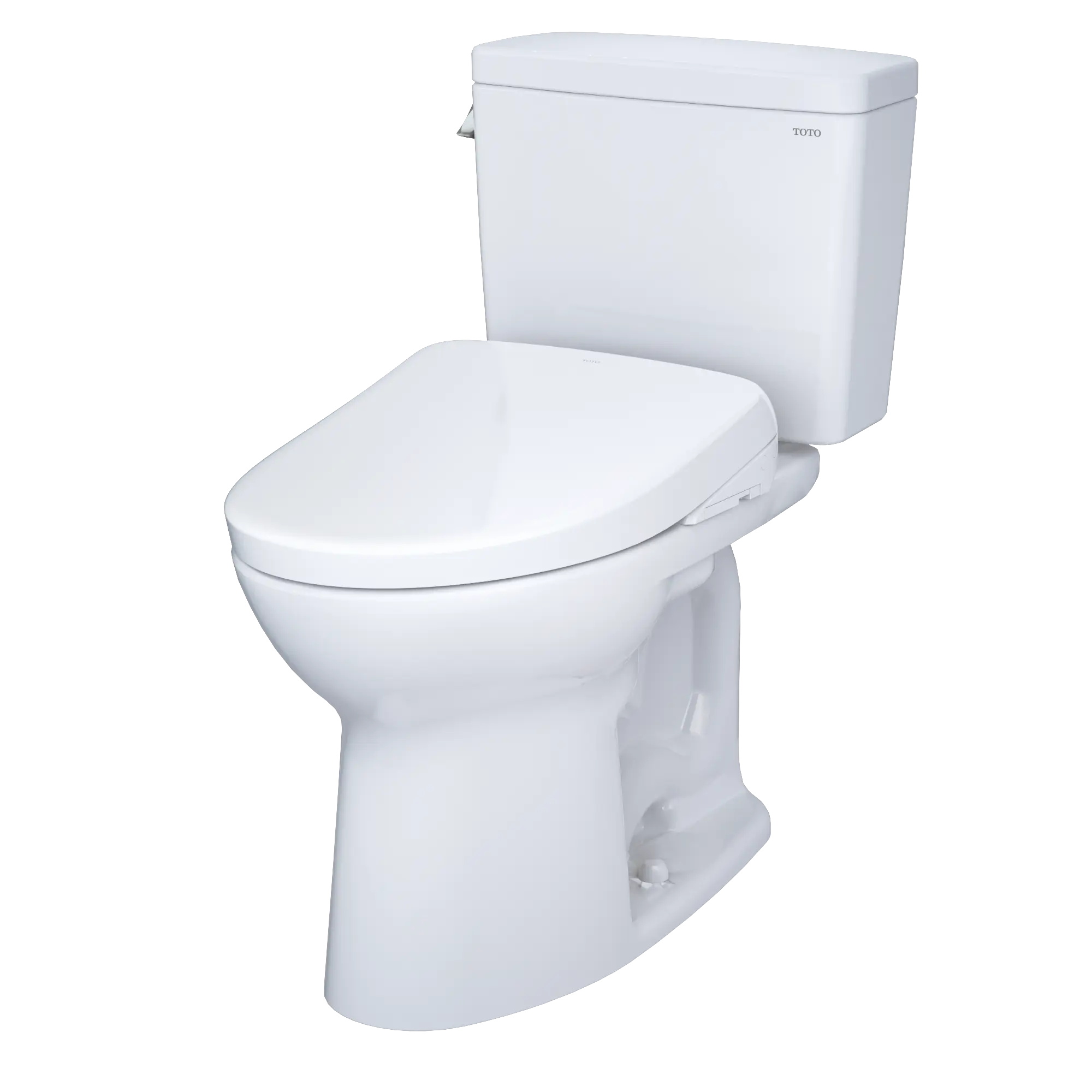 Toto Drake WASHLET+ S7A Two-Piece Toilet Standard Height 1.6 GPF - Plumbing Market