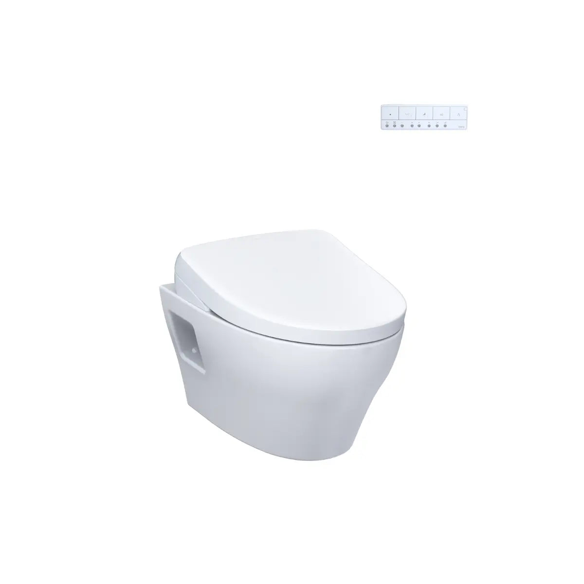 Toto EP WASHLET+ S7 Wall-Hung Toilet 1.28 GPF & 0.9 GPF - Plumbing Market