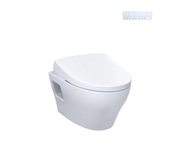Toto EP Washlet+ S7A 1.28GPF Elongated Wall Hung Toilet - Plumbing Market