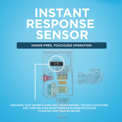 Toto EcoPower Concealed 4"x4" Toilet Flush Valve (V.B. Set) Standard Model 1.6 GPF - Plumbing Market