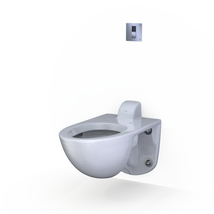 Toto EcoPower Ultra-High-Efficiency Concealed 4"x4" Toilet Flush Valve Standard Model 1.0 GPF - Plumbing Market
