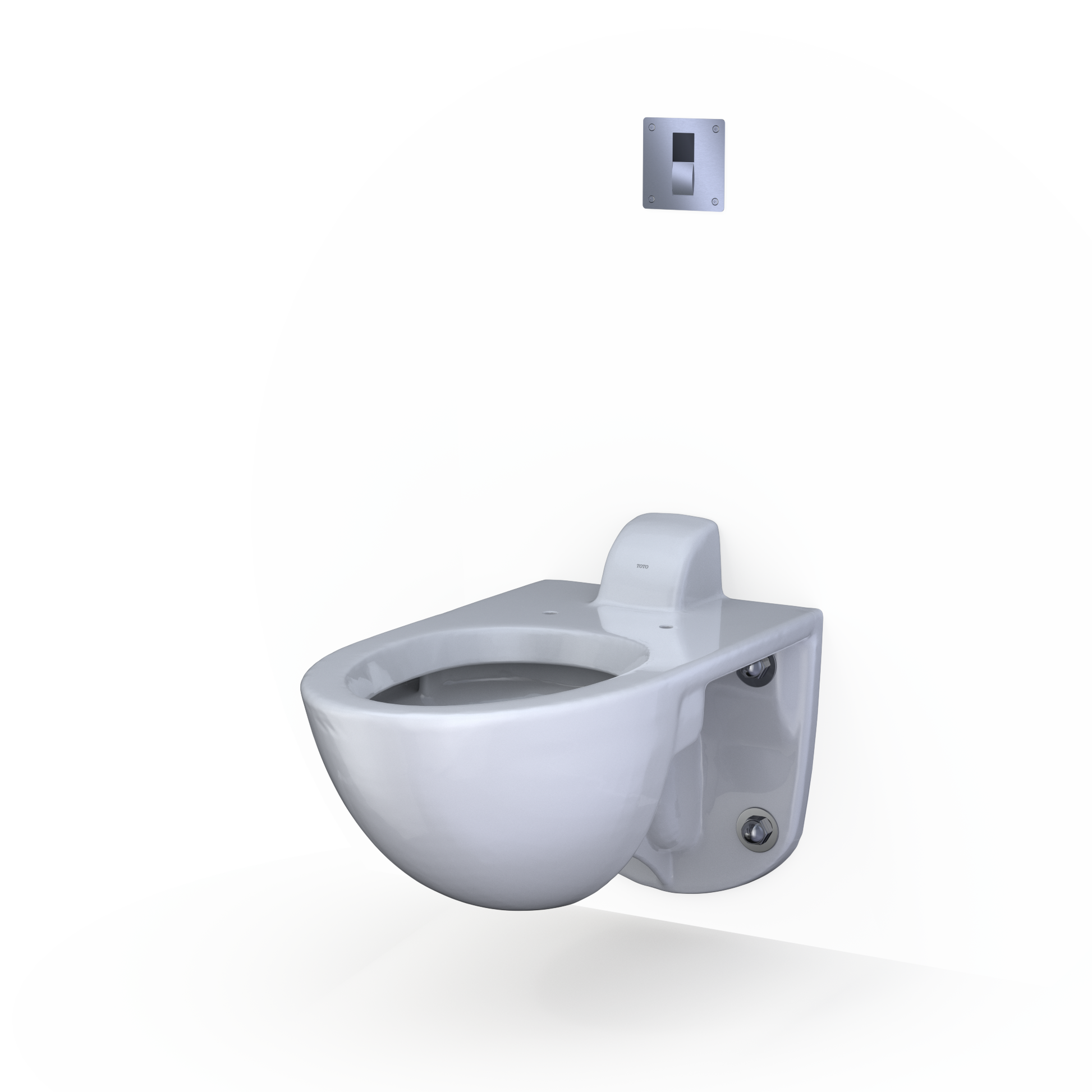 Toto EcoPower Ultra-High-Efficiency Concealed 4"x4" Toilet Flush Valve Standard Model 1.0 GPF - Plumbing Market