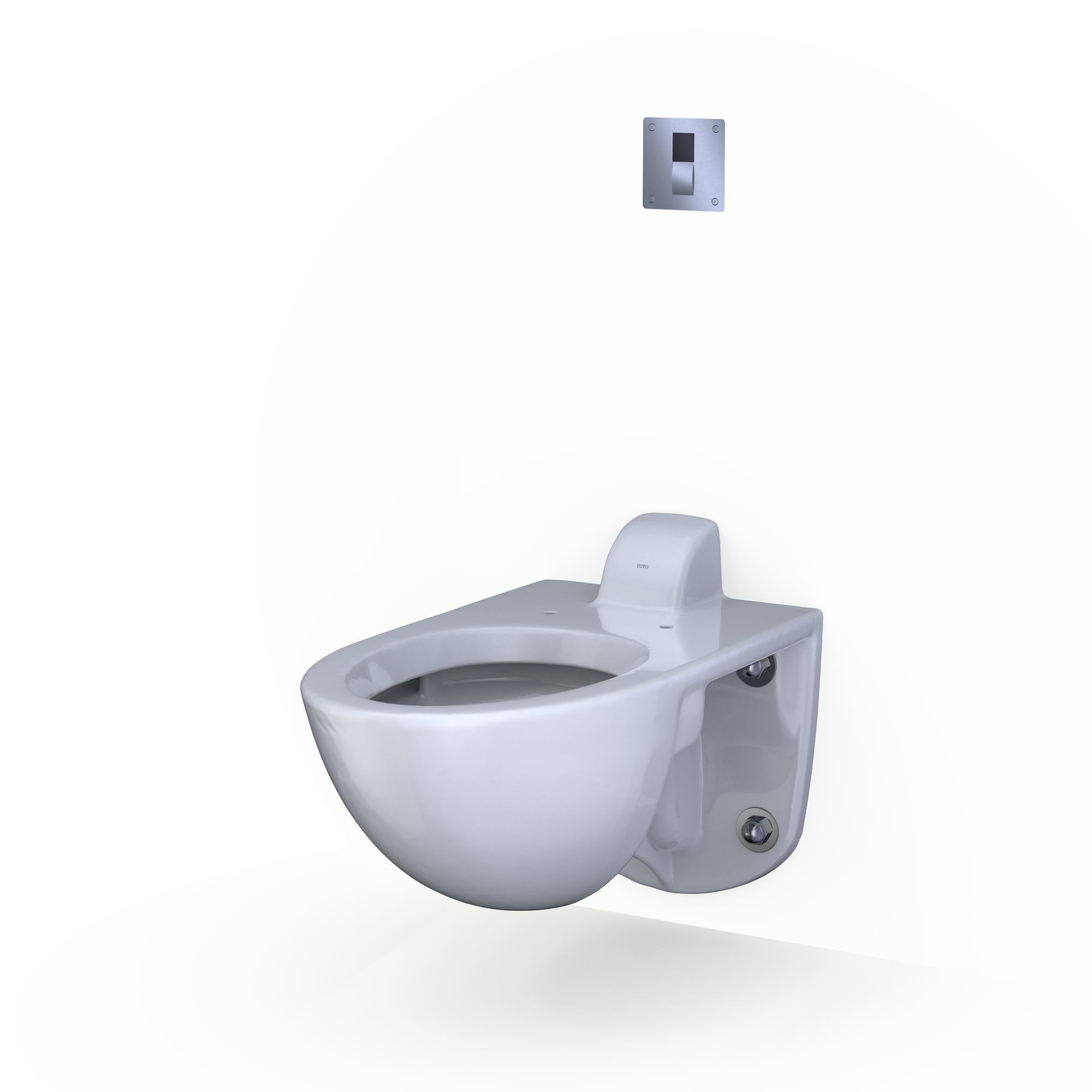 Toto EcoPower Ultra-High-Efficiency Concealed 4"x4" Toilet Flush Valve Standard Model 1.0 GPF - Plumbing Market