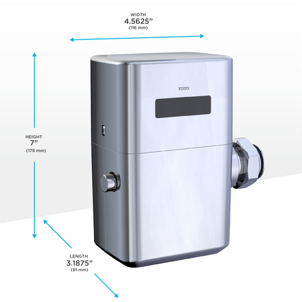 Toto EcoPower Ultra-High-Efficiency Toilet Flush Valve (V.B. Set) - 1.0 GPF - Plumbing Market