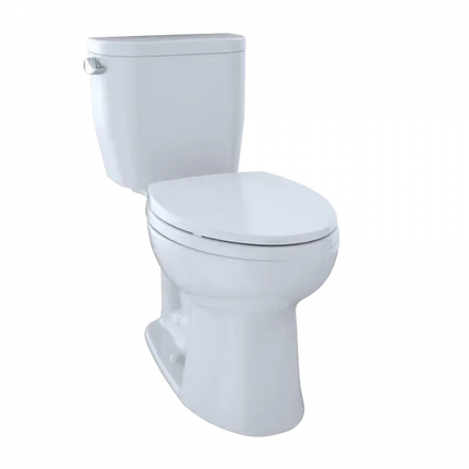 Toto Entrada Close Coupled Elongated Toilet Universal Height 1.28GPF - Plumbing Market