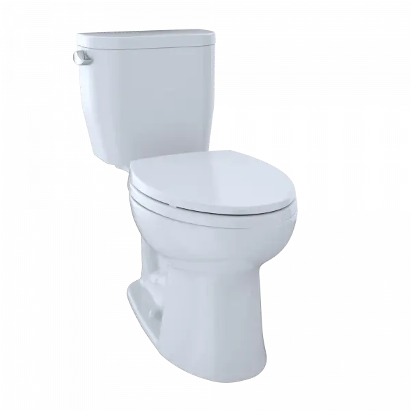 Toto Entrada Close Coupled Elongated Toilet Universal Height 1.28GPF - Plumbing Market