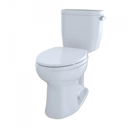 Toto Entrada Close Coupled Elongated Toilet Universal Height 1.28GPF - Plumbing Market
