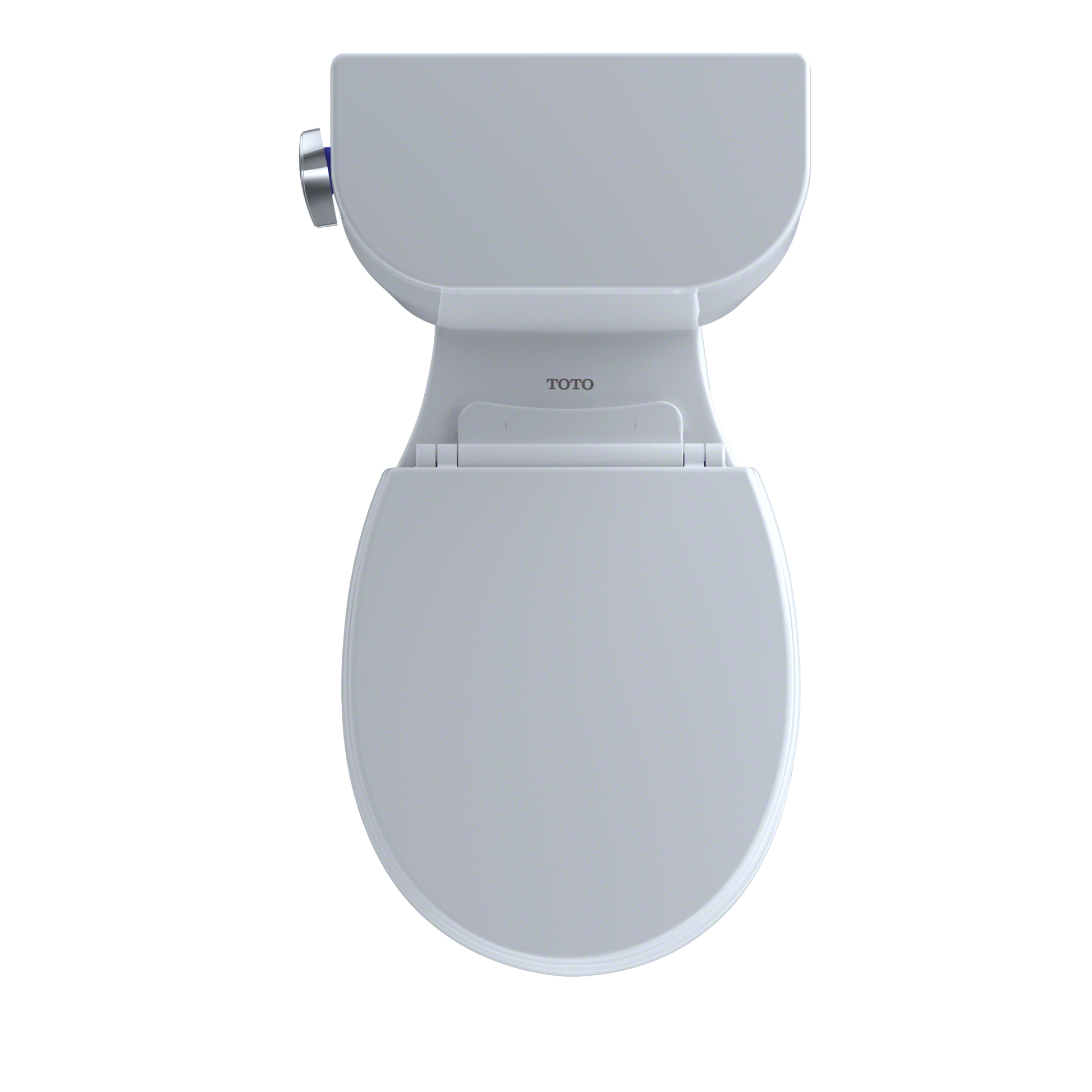 Toto Entrada Close Coupled Round Toilet Universal Height Less Seat 1.28GPF - Plumbing Market