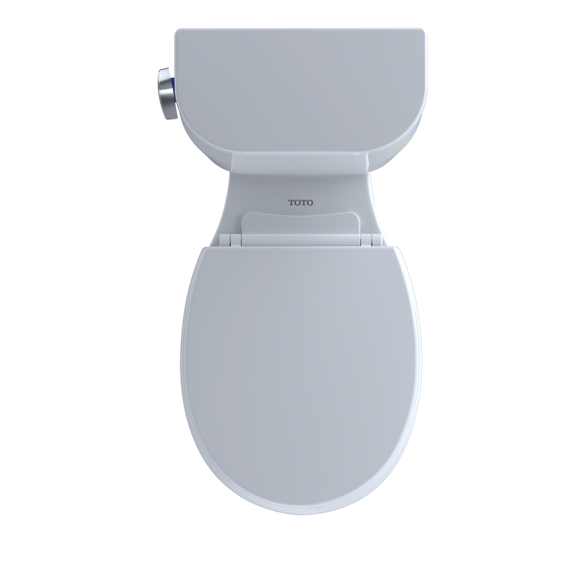 Toto Entrada Close Coupled Round Toilet Universal Height Less Seat 1.28GPF - Plumbing Market