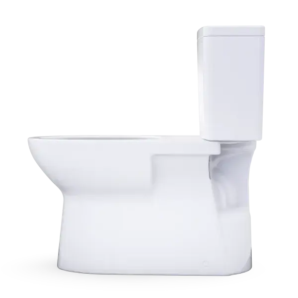 Toto Glaston Two-Piece Elongated Toilet With Slim Seat White - Plumbing Market