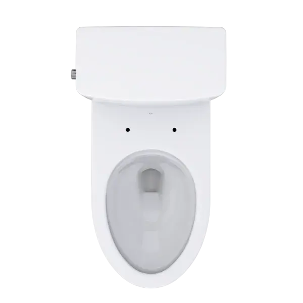 Toto Glaston Two-Piece Elongated Toilet With Slim Seat White - Plumbing Market