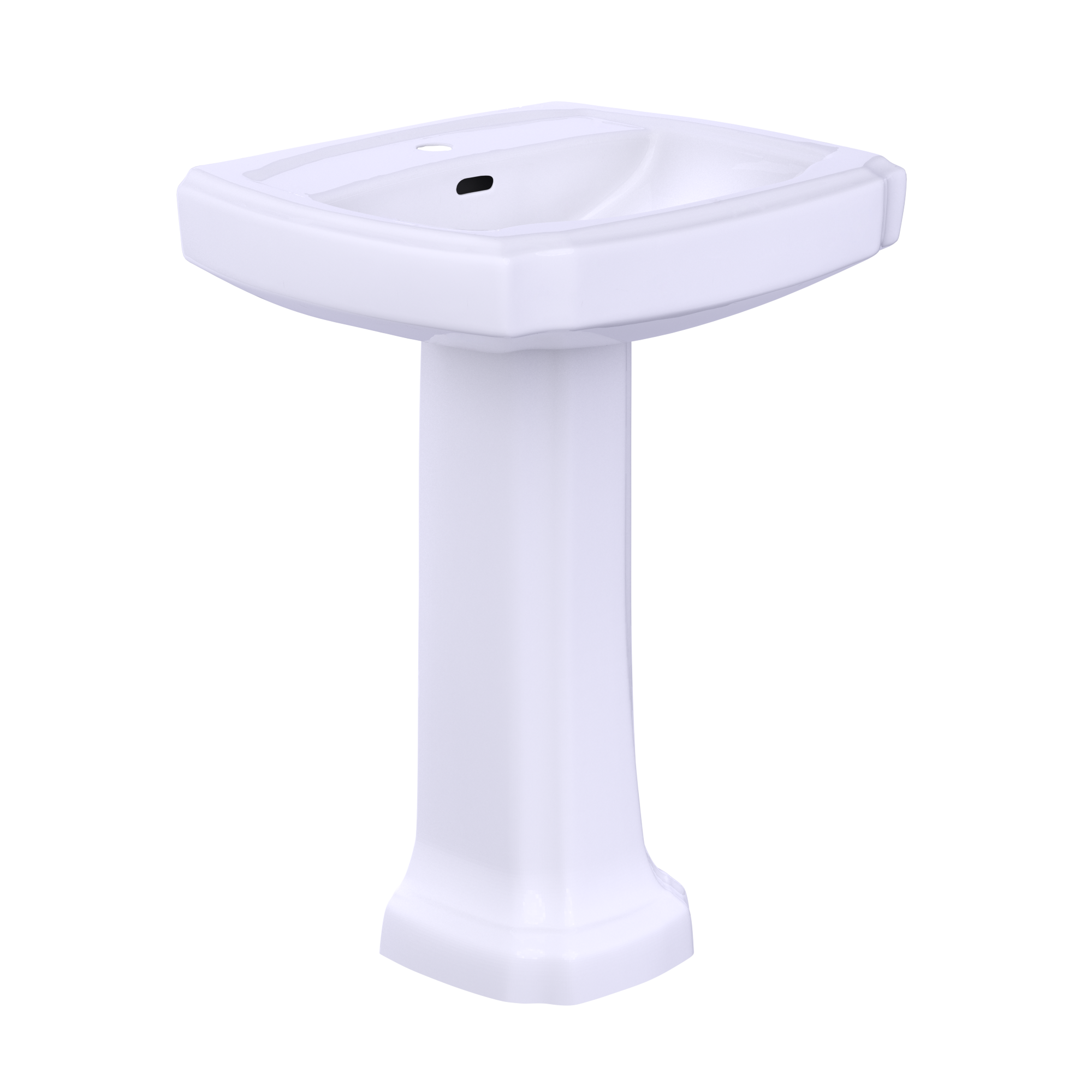 Toto Guinevere 24-3/8" x 19-7/8" Pedestal Lavatory Sink LPT972 - Plumbing Market