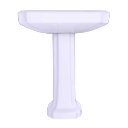 Toto Guinevere 24-3/8" x 19-7/8" Pedestal Lavatory Sink LPT972 - Plumbing Market