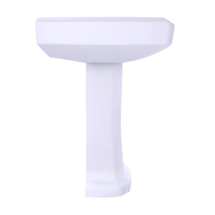 Toto Guinevere 24-3/8" x 19-7/8" Pedestal Lavatory Sink LPT972 - Plumbing Market