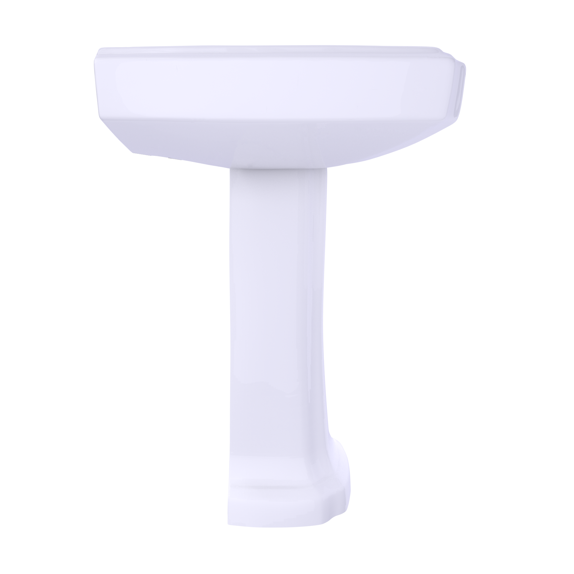 Toto Guinevere 24-3/8" x 19-7/8" Pedestal Lavatory Sink LPT972 - Plumbing Market