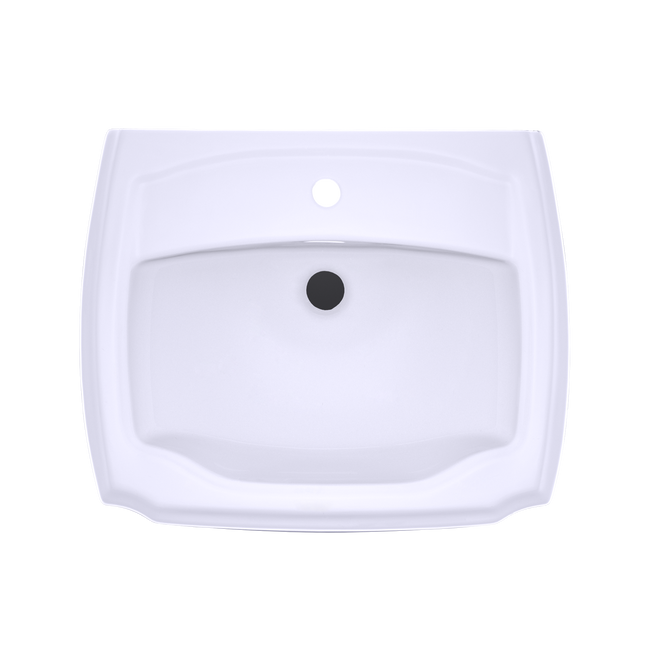 Toto Guinevere 24-3/8" x 19-7/8" Pedestal Lavatory Sink LPT972 - Plumbing Market