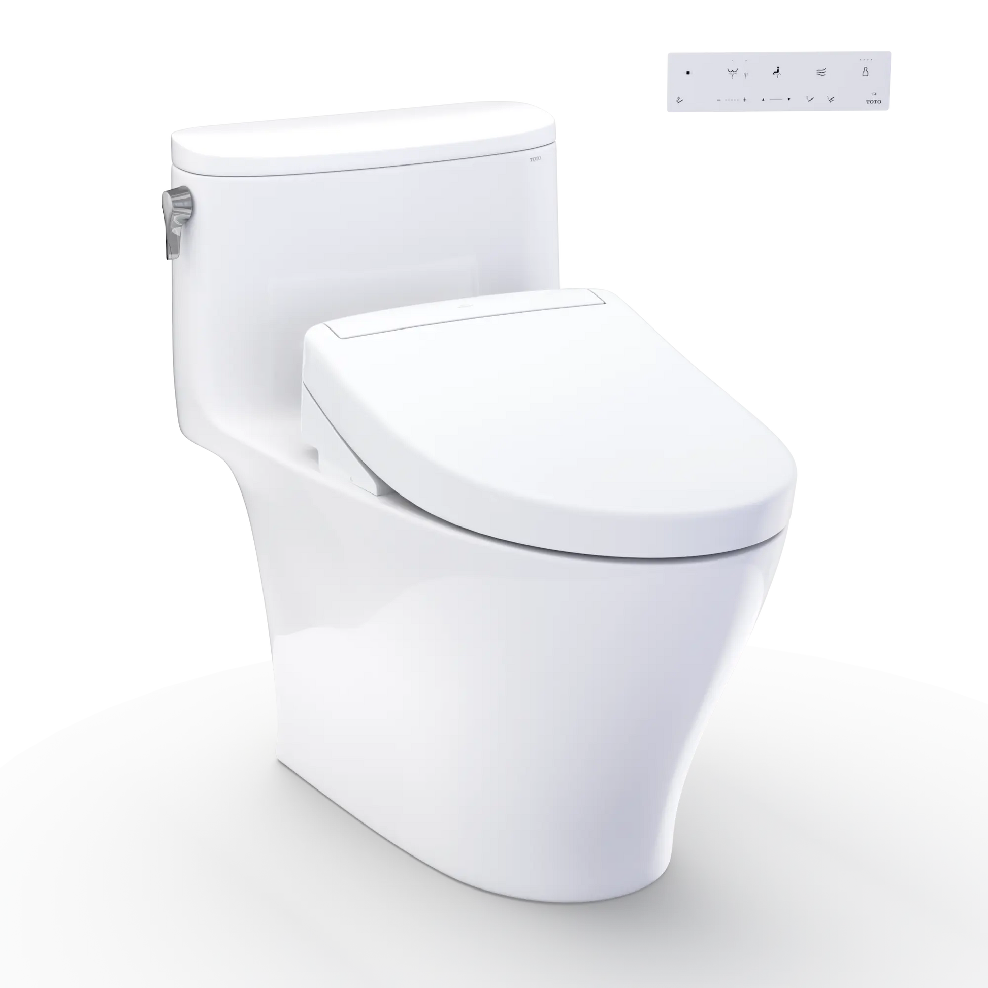 Toto Nexus One-Piece Elongated Comfort Height Toilet with S5 Washlet - Plumbing Market