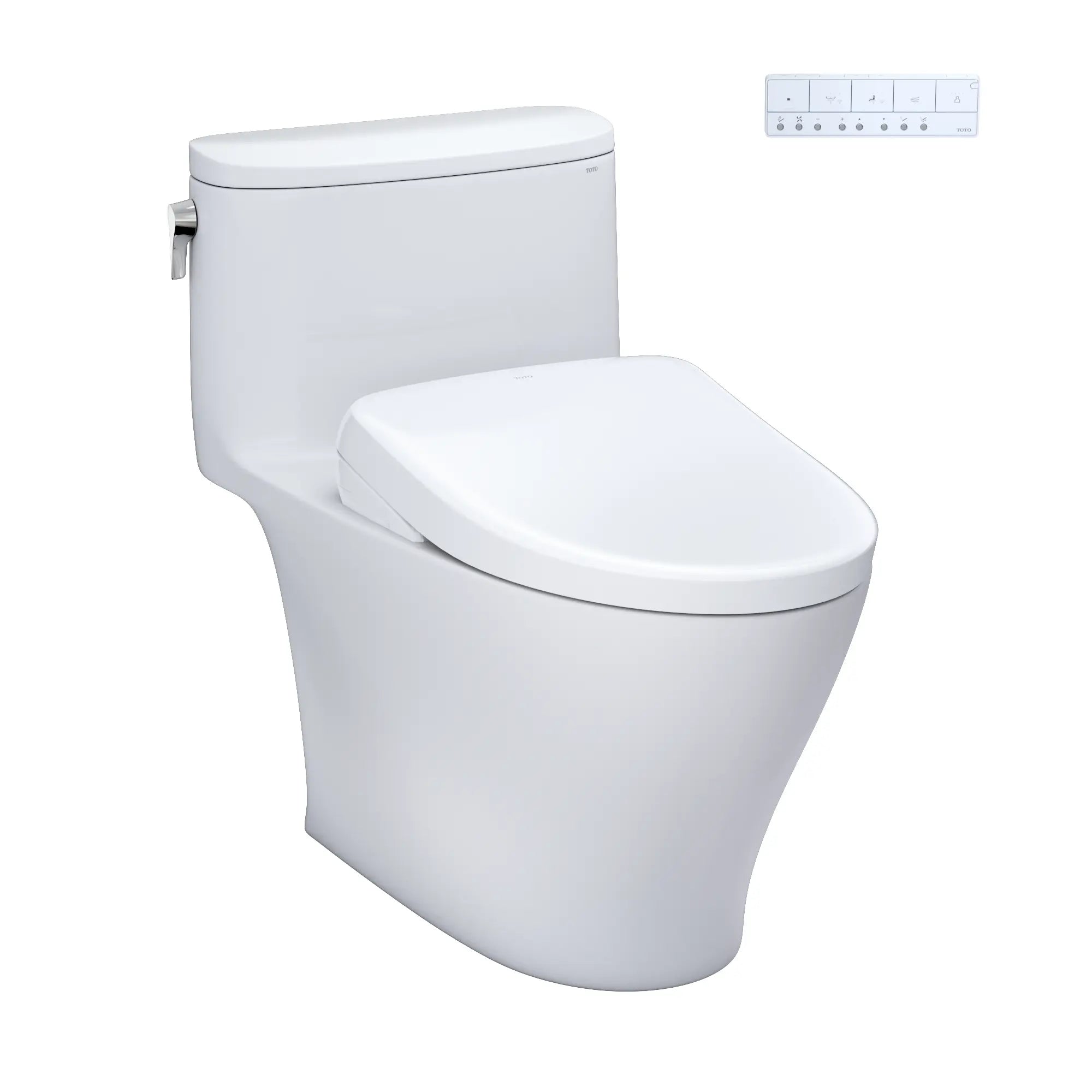 Toto Nexus One-Piece Elongated Toilet with S7A Washlet Auto Flush - Plumbing Market