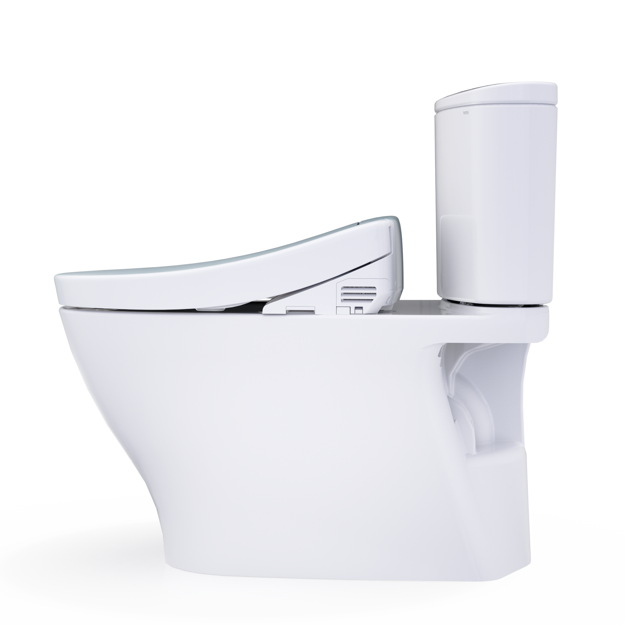 Toto Nexus WASHLET S2 Two-Piece Toilet Elongated Comfort Height 1.28 GPF - Plumbing Market