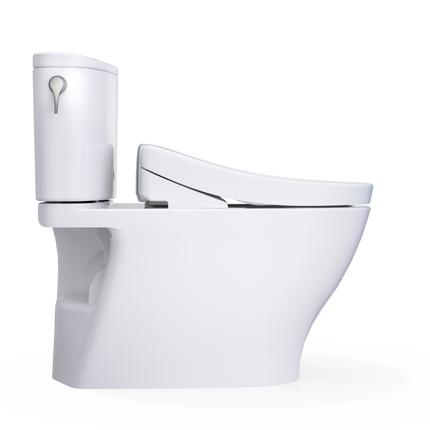 Toto Nexus WASHLET S5 Two-Piece Toilet Comfort Height Elongated 1.28 GPF - Plumbing Market