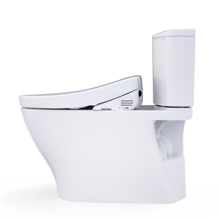 Toto Nexus WASHLET S5 Two-Piece Toilet Comfort Height Elongated 1.28 GPF - Plumbing Market