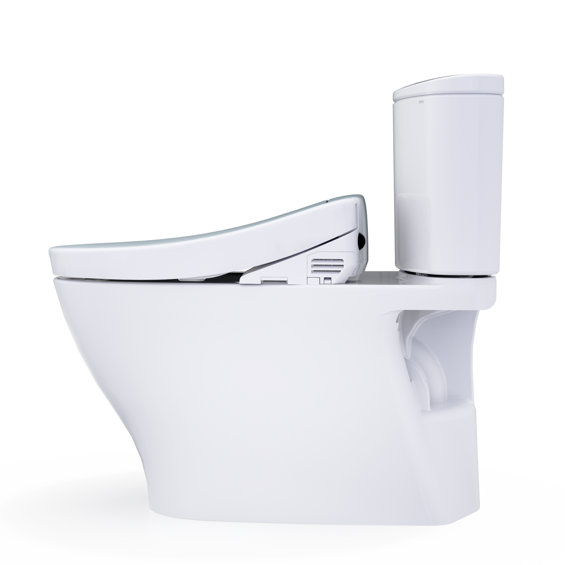 Toto Nexus WASHLET S5 Two-Piece Toilet Comfort Height Elongated 1.28 GPF - Plumbing Market
