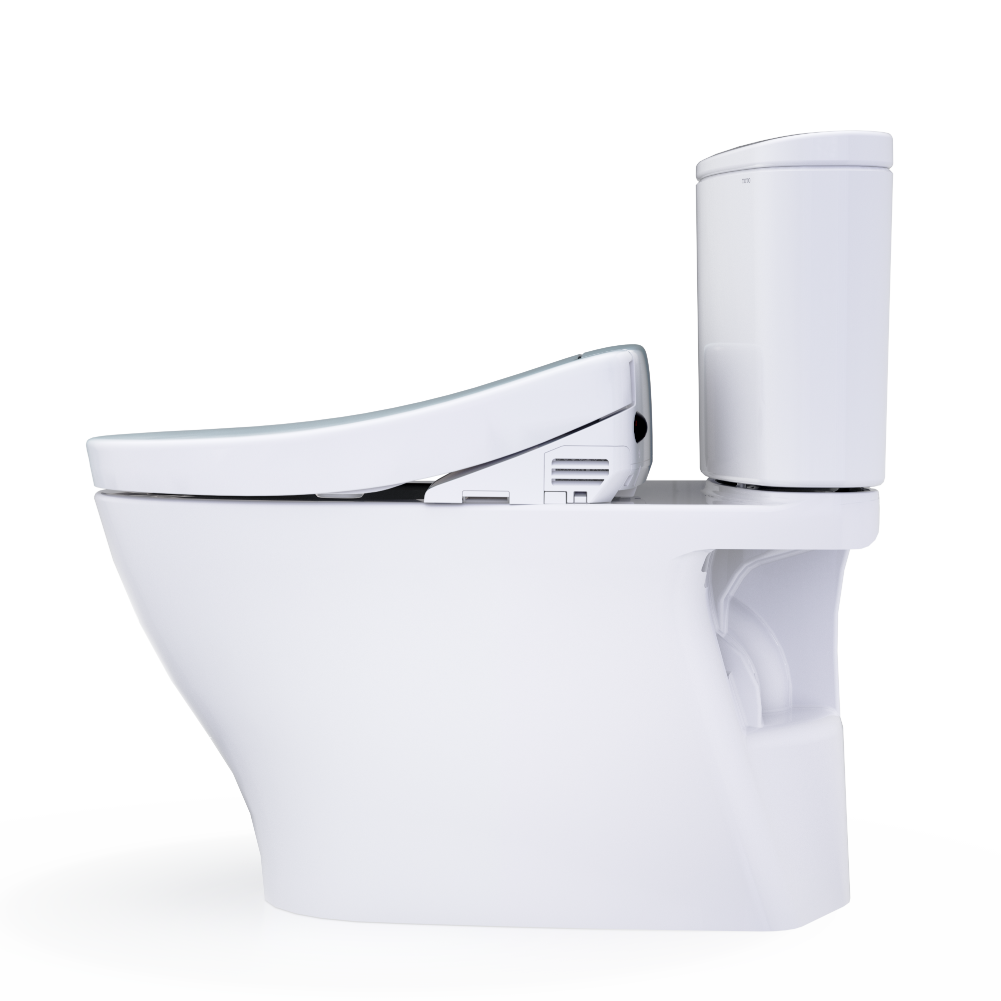 Toto Nexus WASHLET S5 Two-Piece Toilet Comfort Height Elongated 1.28 GPF - Plumbing Market