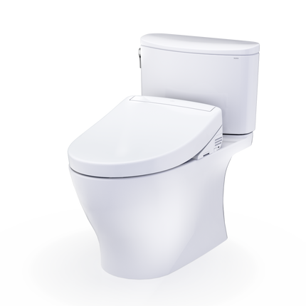 Toto Nexus WASHLET S5 Two-Piece Toilet Comfort Height Elongated 1.28 GPF - Plumbing Market