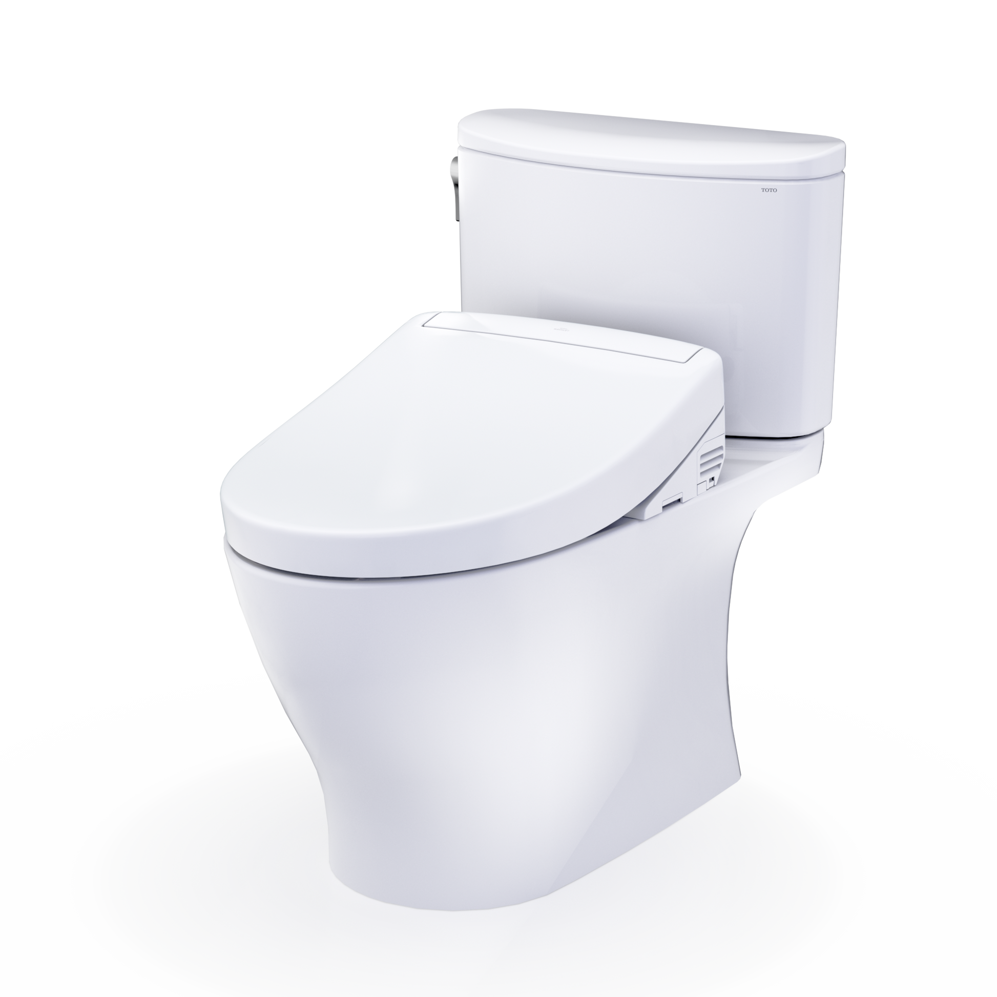 Toto Nexus WASHLET S5 Two-Piece Toilet Comfort Height Elongated 1.28 GPF - Plumbing Market