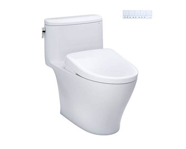 Toto Nexus Washlet S7A One Piece Toilet 1.0 GPF With Auto Flush - Plumbing Market