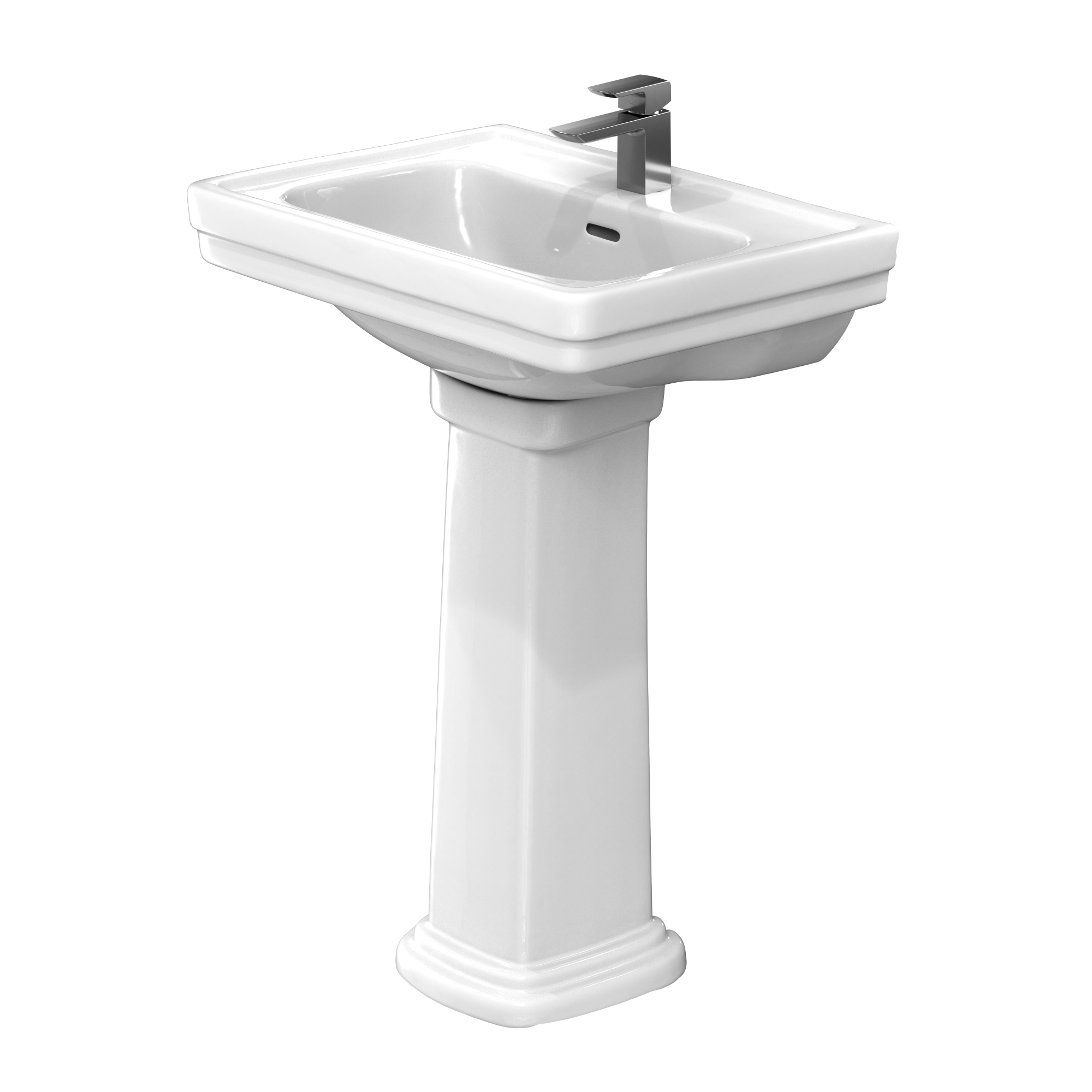 Toto Promenade 24" x 19-1/4" Pedestal Lavatory Sink - Plumbing Market