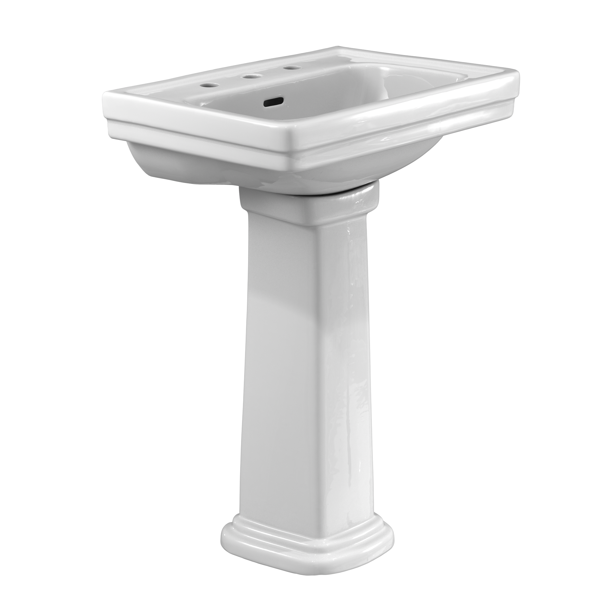 Toto Promenade 24" x 19-1/4" Pedestal Lavatory Sink - Plumbing Market