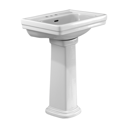Toto Promenade 24" x 19-1/4" Pedestal Lavatory Sink - Plumbing Market