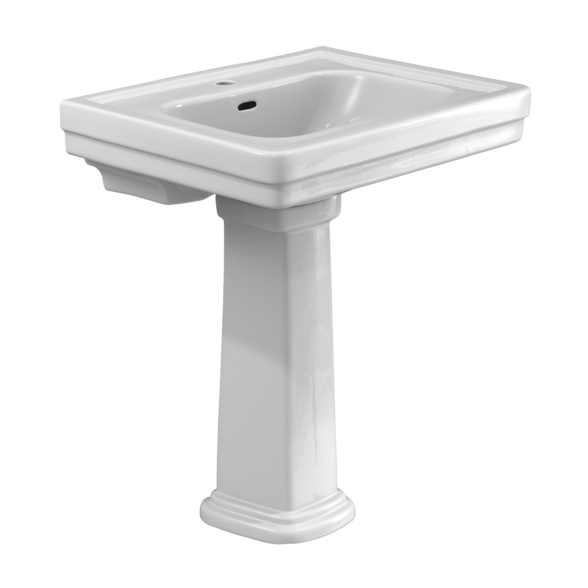 Toto Promenade 27-1/2" x 22-1/4" Pedestal Lavatory Sink LPT530N - Plumbing Market