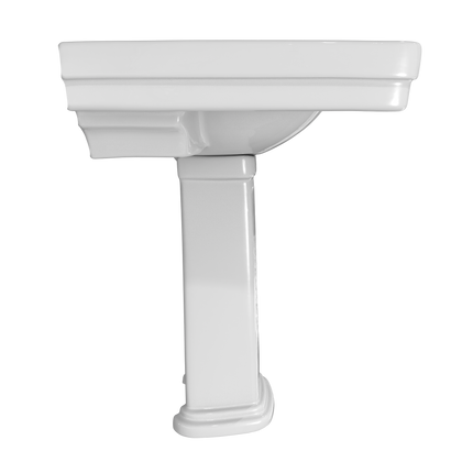 Toto Promenade 27-1/2" x 22-1/4" Pedestal Lavatory Sink LPT530N - Plumbing Market