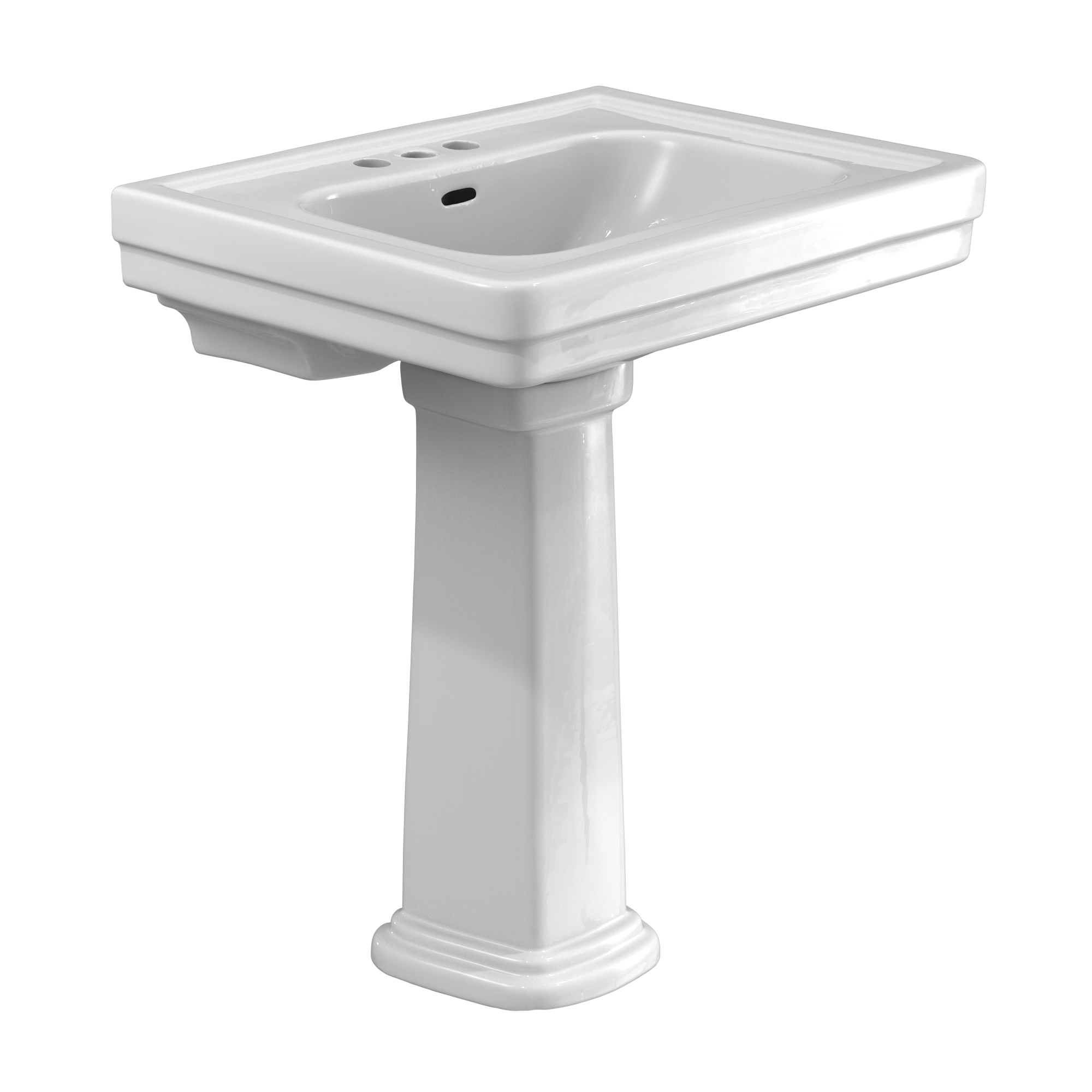Toto Promenade 27-1/2" x 22-1/4" Pedestal Lavatory Sink LPT530N - Plumbing Market