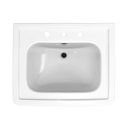 Toto Promenade 27-1/2" x 22-1/4" Pedestal Lavatory Sink LPT530N - Plumbing Market